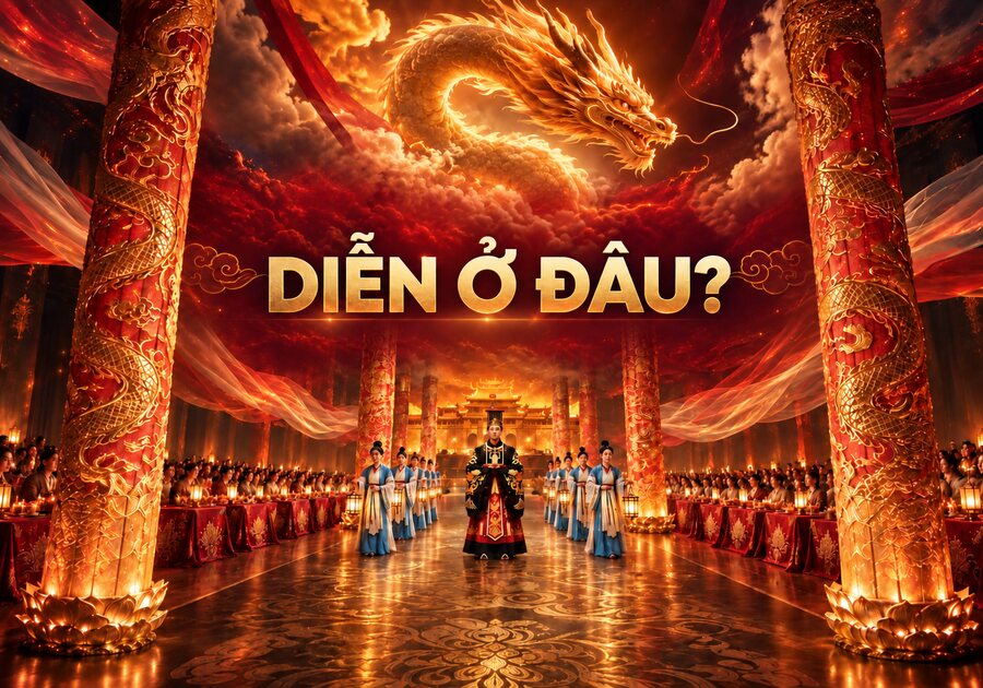 The Love of Thăng Long diễn ở đâu - hướng dẫn đường đi và gửi xe