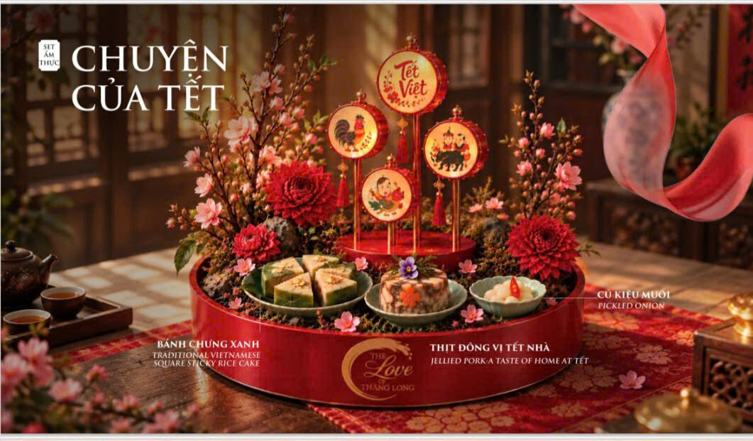 Thực đơn Chuyện Của Tết đi cùng màn thứ tư Tết Hà Nội